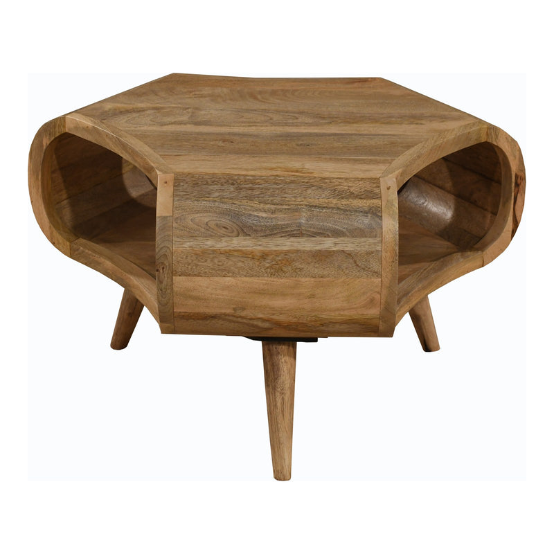 Culbert Mango Wood Small Tri Table