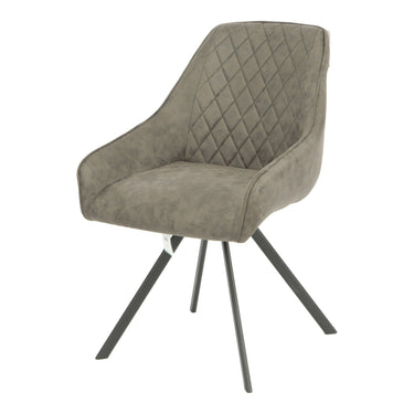 Darley Dining Chair - Grey - view 2