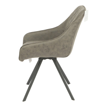 Darley Dining Chair - Grey - view 3