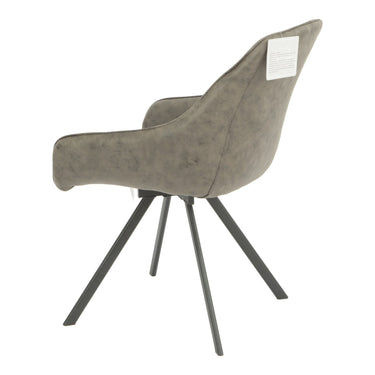 Darley Dining Chair - Grey - view 4