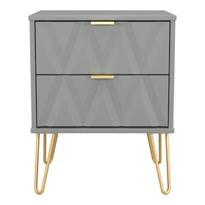 2 Drawer Bedside Cabinet