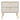 Diamond 2 Drawer Wide Bedside Cabinet in Kashmir Matt, front view