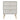 Diamond 3 Drawer Midi Chest of Drawers in Kashmir Matt, front view