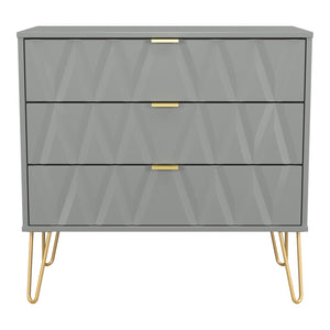 3 Drawer Wide Chest of Drawers