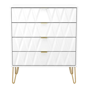 4 Drawer Wide Chest of Drawers