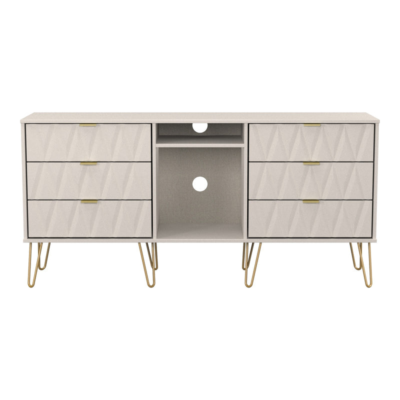 Diamond 6 Drawer Wide Sideboard