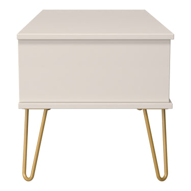 Diamond Coffee Table in Kashmir Matt, side view