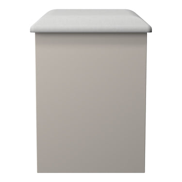 Diamond Dressing Stool in Kashmir Matt, side view
