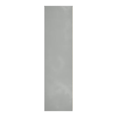Diamond Open Wardrobe in Dusk Grey, side view