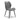 Dion Fabric Dining Chair - Graphite – studio view 1
