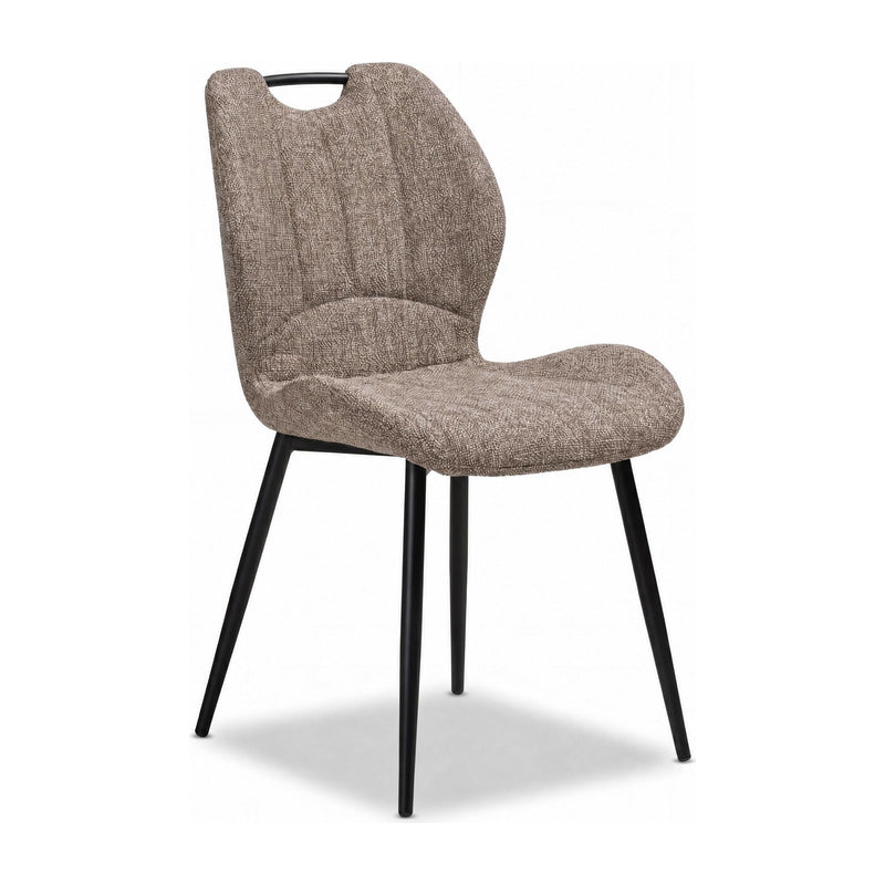 Dion Fabric Dining Chair - Honey