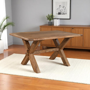 Dunmore Mango Wood 1.35m Dining Table - view 3