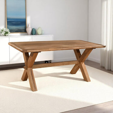 Dunmore Mango Wood 2m Dining Table - view 3