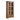 Dunmore Mango Wood Glazed Display Cabinet