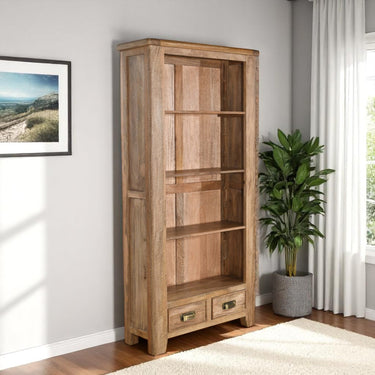 Dunmore Mango Wood Large Bookcase - view 3