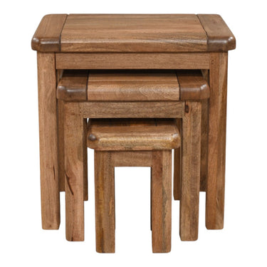 Dunmore Mango Wood Nest of Tables - view 2