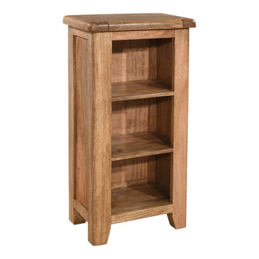 Dunmore Mango Wood Small Bookcase / DVD Rack - view 2