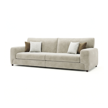 Franco Range - 4 Seater Split Fabric Sofa - View 1