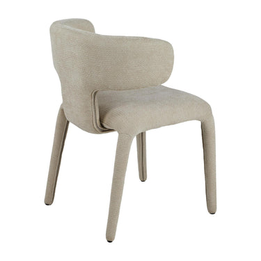 Greta Fabric Dining Chair - Beige – studio view 3