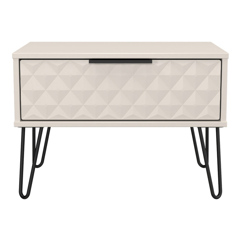 Harlequin 1 Drawer Wide Bedside Cabinet