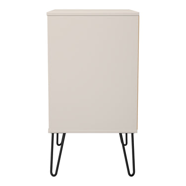 Harlequin 3 Drawer Midi Chest of Drawers in Kashmir Matt, side view