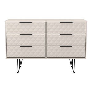6 Drawer Double Chest of Drawers