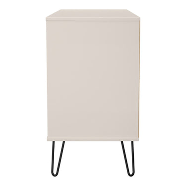 Harlequin 6 Drawer Double Chest of Drawers in Kashmir Matt, side view