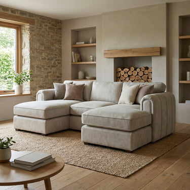 Roxy Night XL Double Chaise Sofa