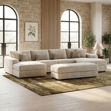 Henry Large Bench Footstool