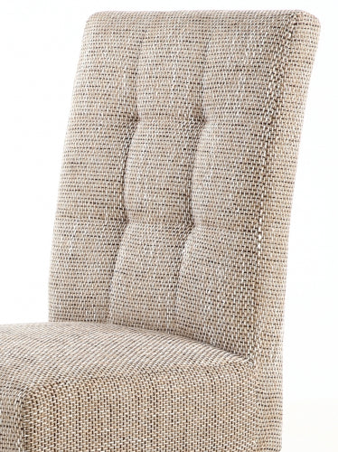 Moberly Waffle Tweed Oatmeal Dining Chair