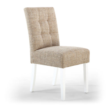 Moberly Waffle Tweed Oatmeal Dining Chair