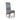 Trista Grey PU Leather High Back Fabric Dining Chair