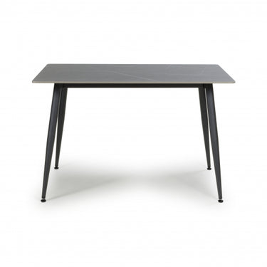 Carlo 1.2m Grey Granite Dining Table