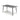 Carlo 1.6m Grey Granite Dining Table