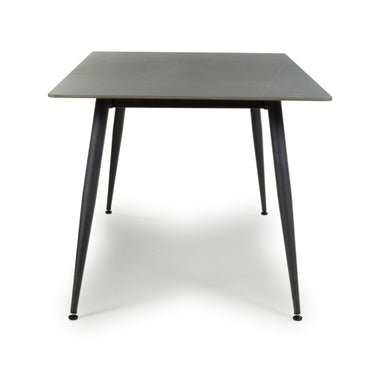 Carlo 1.6m Grey Granite Dining Table