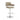 Cortez Leather Effect Fabric Mink / Charcoal / Grey Bar Stool