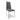 Jenner Leather Effect Grey - Chrome Leg Dining Chair