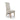 Trista Ivory PU Leather High Back Fabric Dining Chair