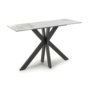 White Console Table