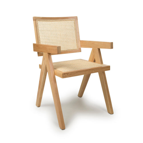 Dublin Rattan wooden Dining Chair