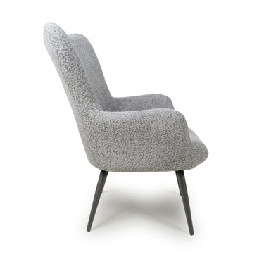Tabby Grey Lounge Accent Chair