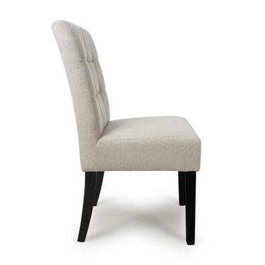 Moberly Waffle Flax Effect Natural Dining Chair