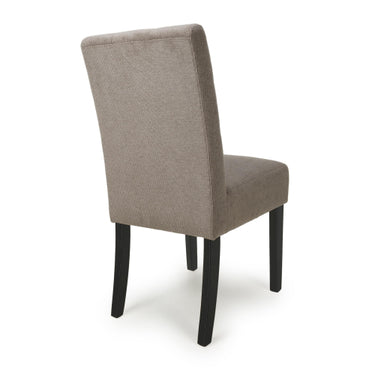 Moberly Waffle Flax Effect Light Brown Dining Chair