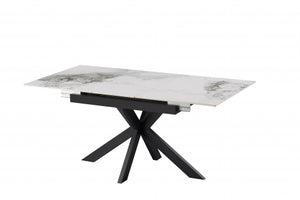 White Extending Table