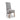 Trista Roll Back Fabric Herringbone Check Cappuccino Dining Chair