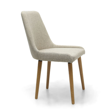 Sapri Flax Effect Natural Dining Chair