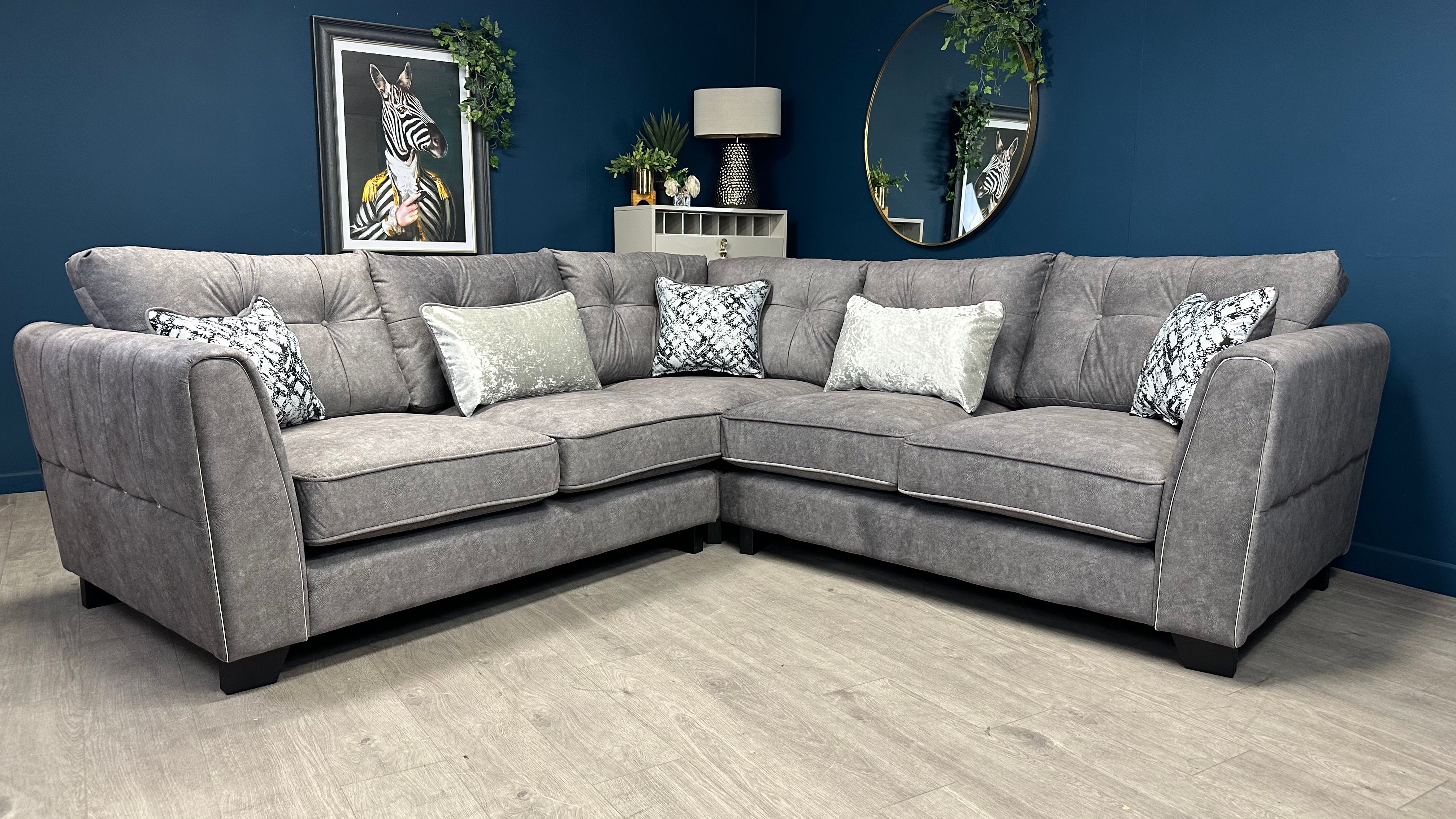 Ariana corner sofa by Furniture village