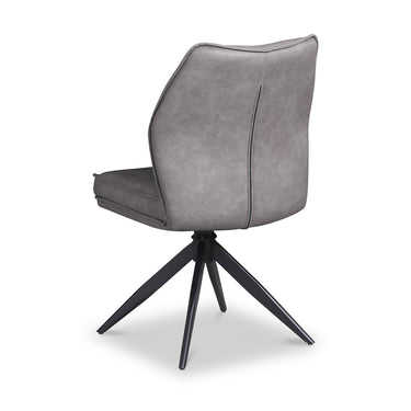 Julio Grey Swivel Dining Chair