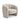 Arianna Champagne Chenille Fabric Accent Chair