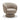 Venice Taupe Chenille Fabric Swivel Accent Chair